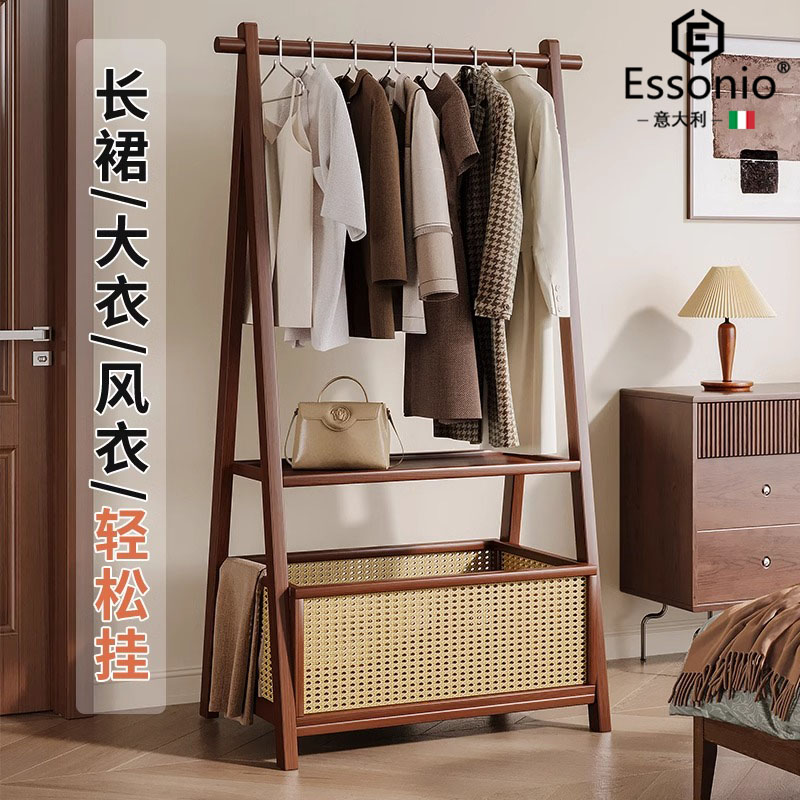 🌟家居新宠!Essonio 意大利衣架,让卧室变身奢华衣帽间 -衣帽架-淘宝好物网