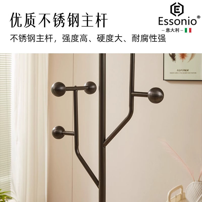 衣帽间自由不是梦！essonio落地衣帽架，小户型的收纳救星？-衣帽架-淘宝好物网