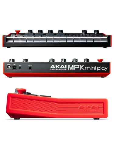 Akai Mpk Mini Play Mk3 Plus Proptable MIDI расположен 25 -й клавишной контроллер подушки