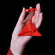 Cinnabar Free Seam Triangle Lucky Bag Nation Hear Peace Bag Pin 핀 저장 빈 가방 바디 펜던트는 선물을 열 수 있습니다.