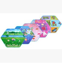 Childrens Princess Hexagon Super Tent Dollhouse Mat Thickened Moisture Pad Play Mat Baby Climbing Mat