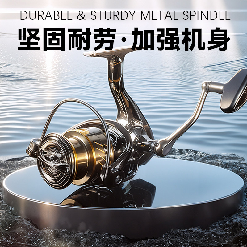 Gedilong small golf spinning wheel Luya для дальней морской рыбалки пресноводная цельнометаллическая проволочная чашка рыболовная катушка рыболовная катушка rock rod