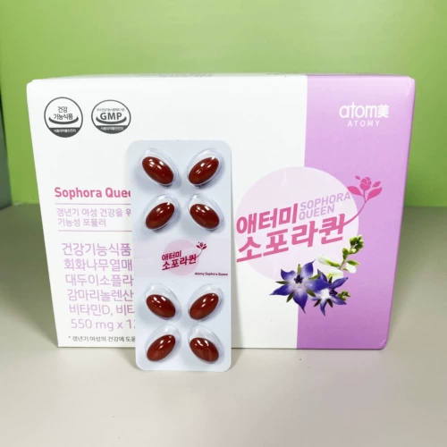 Внутренний тот же грузовой корея Ади Хуайхуа Королева Капсула Капсула Официальный сайт Приобретение Атомия подлинное обслуживание менопаузы