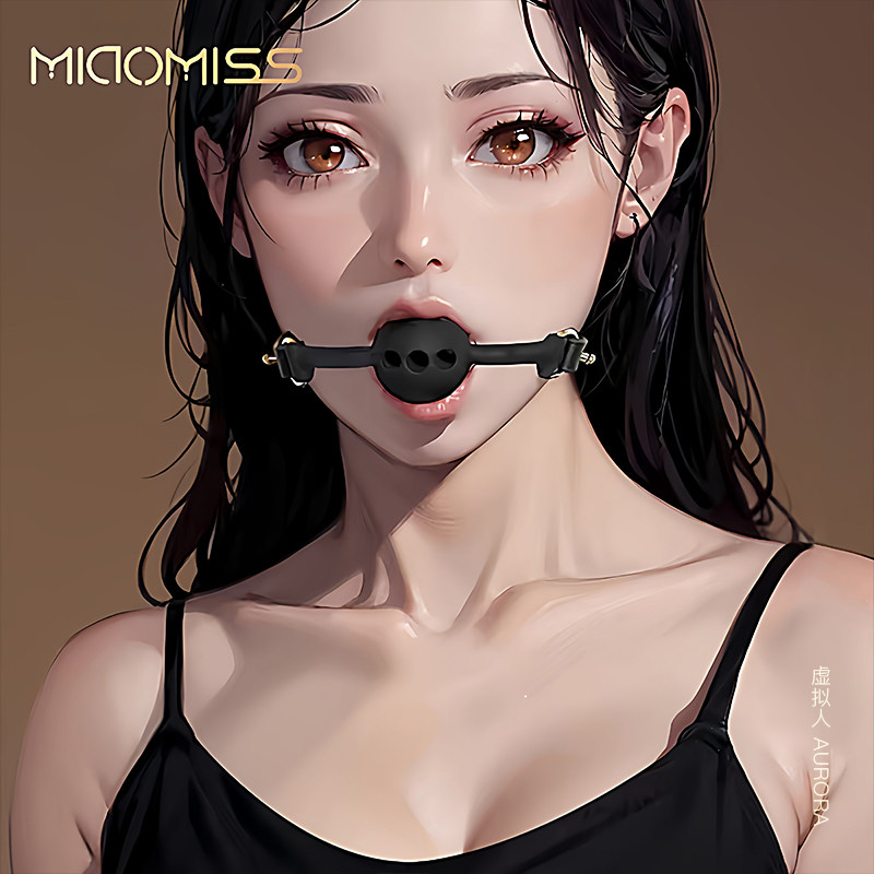 MIAOMISS ボンデージ唾液ボールSMエロティックギャグ大人イチャイチャおもちゃギャグトレーニングセックス玩具ボンデージ