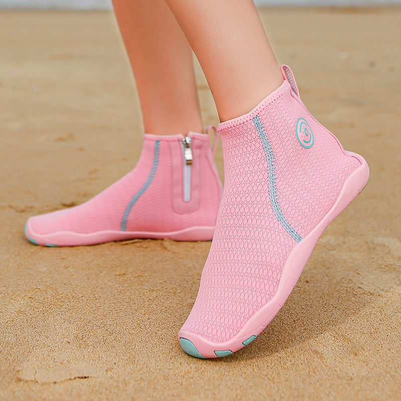 Outdoor Summer Dating Creek Shoes Men Lovers' Non-slip Diving Swimming Shoes Soft Bottom Covered Water Shoes Amphibious Beach Shoes-Taobao