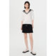 HS Outlet Sports Style Skirt Summer New American Retro Street Style Contrast Color Skirt