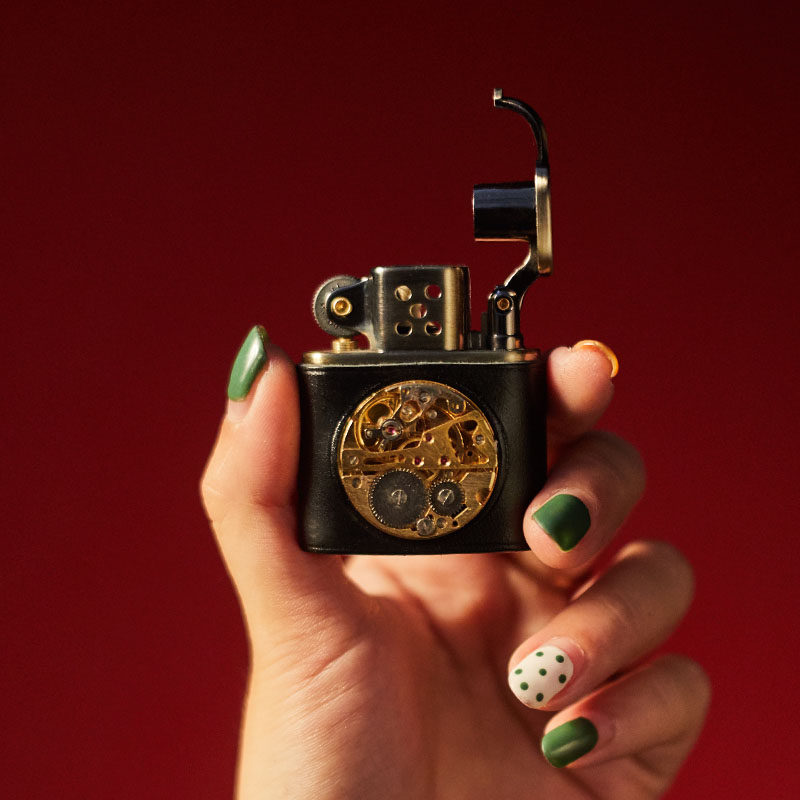 Boyfriend Birthday Gift Retro Windproof Lighter Grinding Wheel Kerosene Old Upscale Ritual Sense Rot senior practical