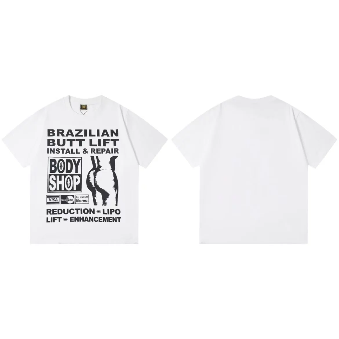 Футболка с принтом Corteiz Letter Graphic Print Tee 26ss Alcatraz с буквой графический принт короткий рукав