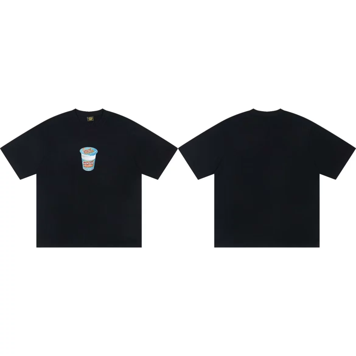Футболка с принтом Corteiz Letter Graphic Print Tee 26ss Alcatraz с буквой графический принт короткий рукав