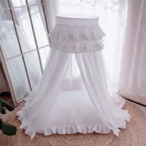 Removable and washable pet tent bed kennel cat bed pet cushion Teddy cute princess bed small dog four seasons universal