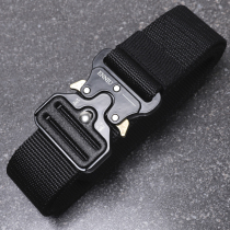 Outdoor for training waist sealing special battle anti-body woven canvas frogs for men and women tactical belts universal casual soft face