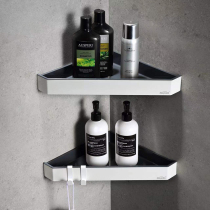 Toilet shelshelf Bathrooms Bath Lotion Free of perforated wall-mounted stainless steel shower room tripod corner containing frame