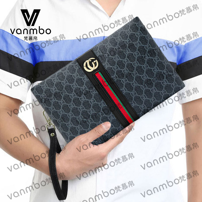 Genuine Leather Handbag Business Minimalist men's handbag Handbag Packs-in-Boomers Boomer Hand Bag men's handbag