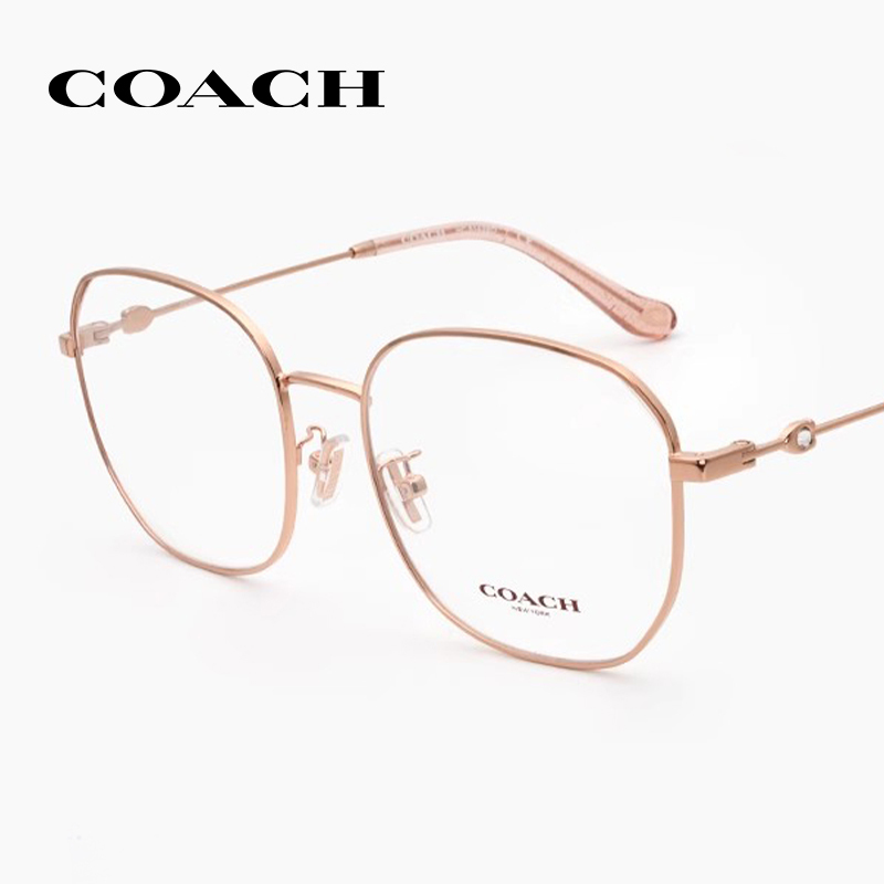 Coach Eyeglass Frames for Women, Fashionable and Versatile, Ultra-Light, Comfortable, Elegant Large-Frame Eyeglass Frames with Lenses 5143 Coach Eyeglass Frames for Women, Fashionable and Versatile, Ultra-Light, Comfortable, Elegant Large-Frame Eyeglass Frames with Lenses 5143