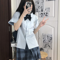 5-10 night 8 oclock (first time remember) original ruler-feet JK original day series sweet and beautiful student blouses short sleeves