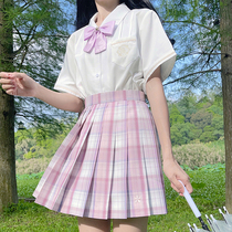 (Cherry Blossom Middle) Feet foot room JK Original goskirt plexiger skirt half body dress Short skirt