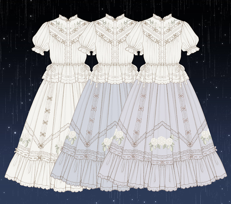 Enjoy the collection (mountain tea language) feet room LOLITA Original design Two sets of design half-body dress shirt