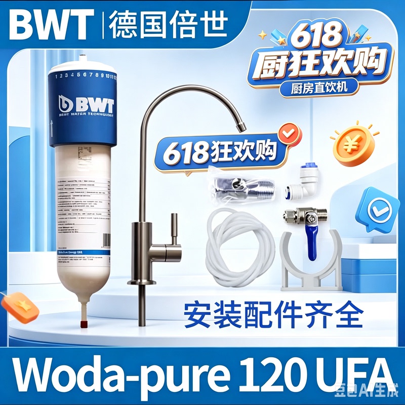 German Pure120 Energy Ufa Household Filter Element Direct Drinking Water Filter Bwt Filter Element Bts