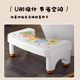 Toilet stool footstool bathroom narrow slit trash can set squat artifact foot stool stool stool footrest
