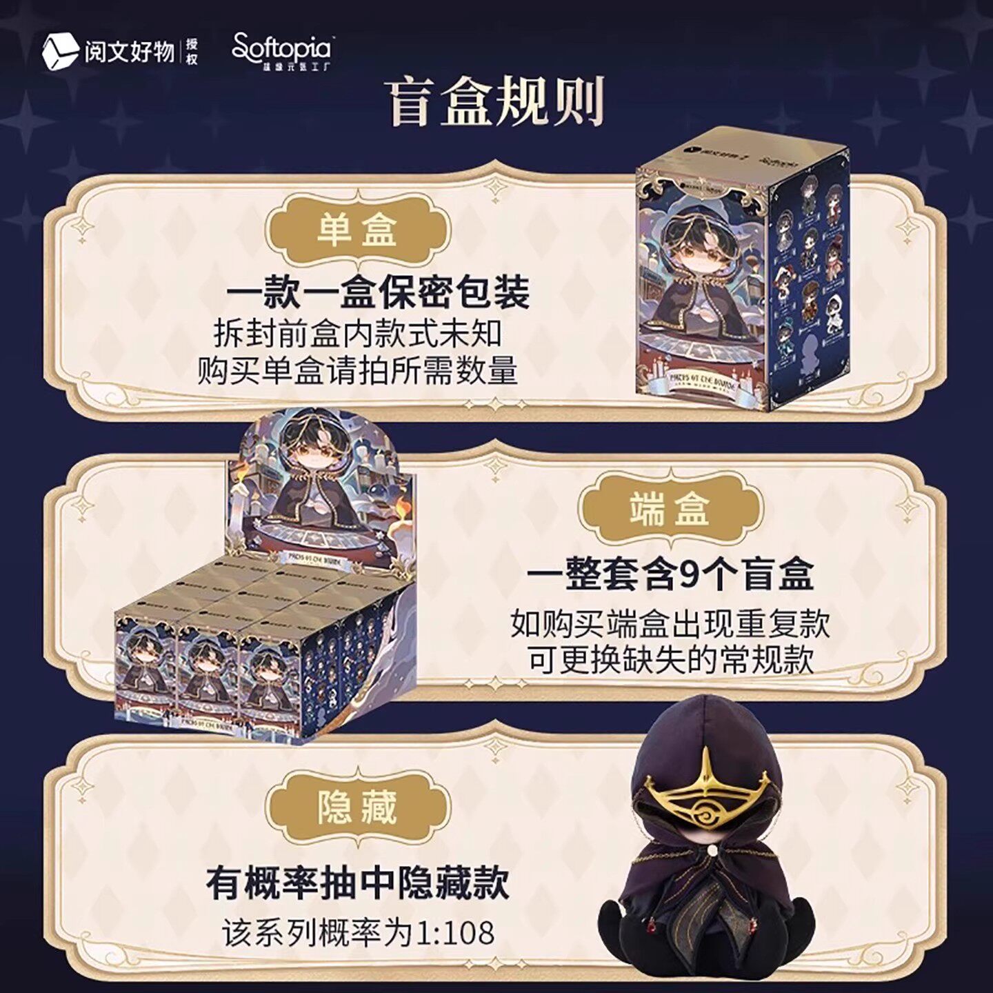 超级元气工厂毛绒盲盒，开启诡秘之主的神秘之旅_潮玩盲盒_淘宝游戏网