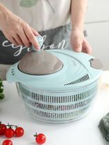 Drewer Dewaterer Fruit and vegetable Dewaterer Wash leaf basket dumper Dry Dry Manual dish Blue