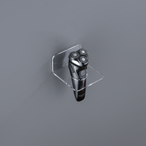 Bathroom Electric Shaver Bracket Wall-mounted Toilet Shave Knife Containing Rack Wash Terrace Shelving Desk Shelving Free Of Punch