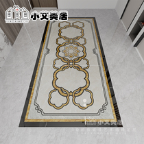 New corridor aisle mosaic tiles entrance hall entrance hall imitation water jet puzzle style floor tiles