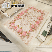 Brief Eu Style Living Room Rose Parquet Tile Warm Color Into The House Villa Hall Entrance Door Jigsaw Puzzle Styling Floor Brick