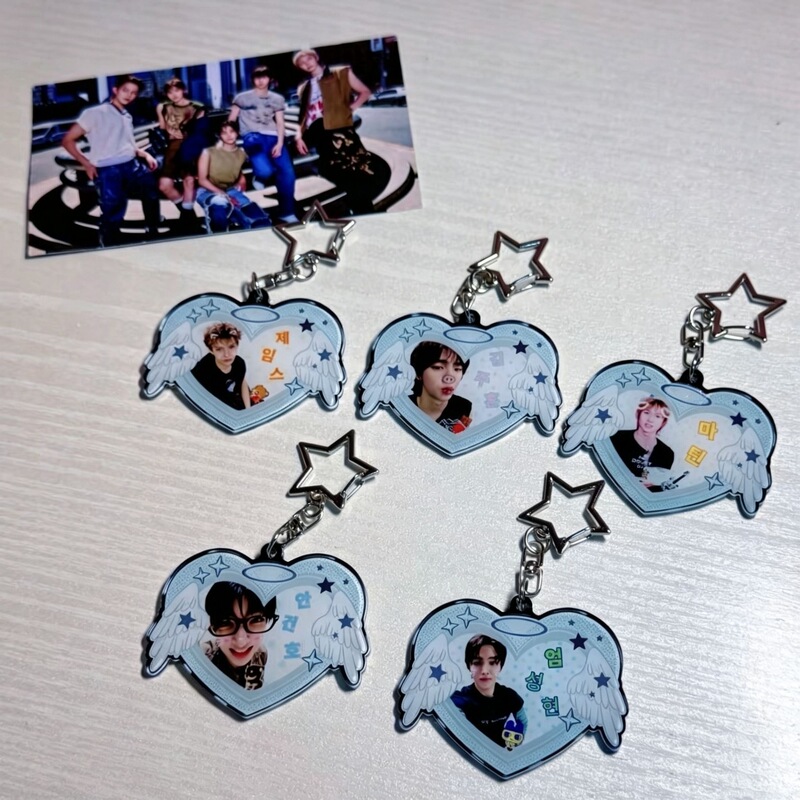 New Cortis Member Acrylic Keychain, High-Quality Fan Support Bag Accessory Material, Gift for Best Friend