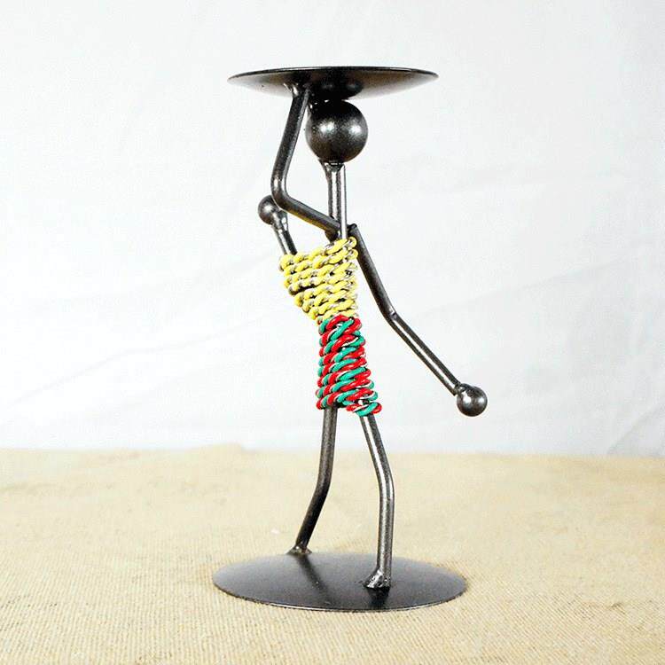 Eurostyle Jean Joins glass candle holders Home Rod Wax Base Romantic Table Wax Candle Holders Creative Home Swing