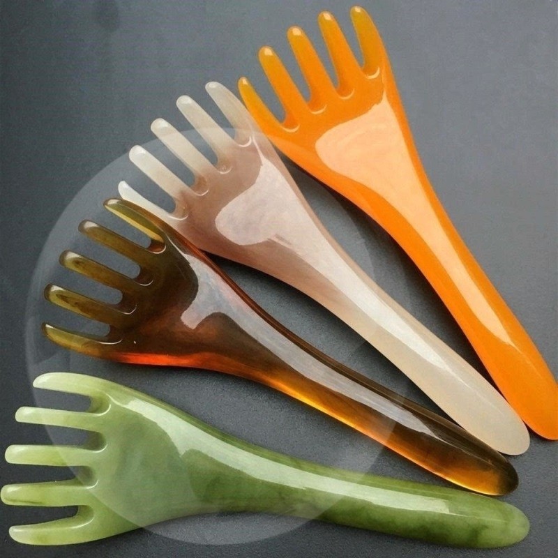 Five-claw comb five-claw head massager scraping health head therapy comb with massage comb scalp-style head meridian comb
