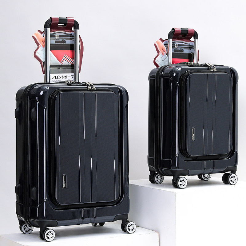 Japanese boarding case men's ultra-light mute universal wheel 20-inch suitcase short-distance trolley travel password box tide