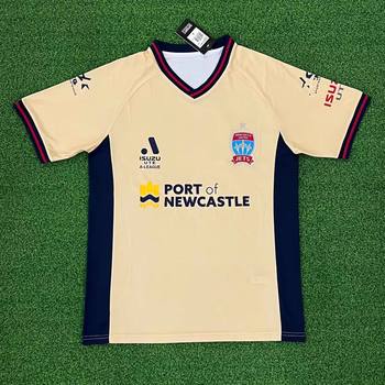 Newcastle Jets Jersey 23-24 Australian League Short Sleeve Football Wear Out Sports Home