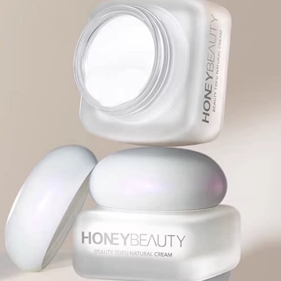 素颜霜全新升级2.0透蜜豆腐霜抗皱脸部遮瑕隔离旗舰店正品懒人霜