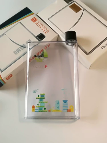 Креативный пластиковый ноутбук, квадратный чайник, с печатью вашего логотипа