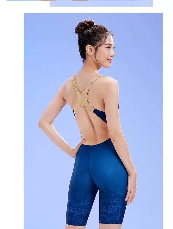ao boi nu Đồ bơi Chuke nữ 2024 mới đua xe một mảnh năm điểm cuộc thi đào tạo chuyên nghiệp đồ bơi rồng Trung Quốc dành cho nữ đồ bơi trẻ em nữ áo tắm nữ