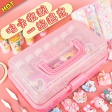 Кремовый картхолдер, комплект, набор материалов, барсетка, чехол для телефона с аксессуарами, детская игрушка ручной работы, «сделай сам»