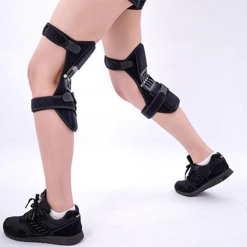 Exoskeleton assisted walker elderly knee booster knee booster knee booster squat
