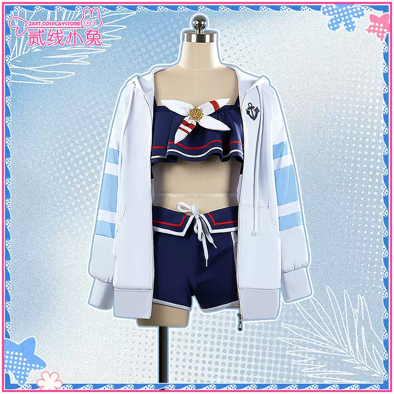 2nd Line Rabbit Uma Musume Pretty Derby Cheval Grand Summer Swimsuit Cosplay Costume