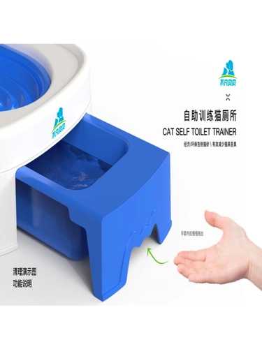 Новый приседающий туалет для кошек и кошек, туалет для кошек, приседающий туалет для собак, заменяет лоток для кошачьего туалета и устройство для дефекации