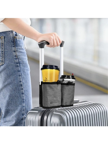 Чемодан для путешествий, портативная сумка для хранения, коробочка для хранения со стаканом, универсальная ручка