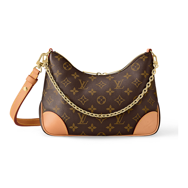 钟楚曦同款9.9新Louis Vuitton/路易威登链条包女中号腋下斜挎包