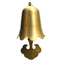 Fuhui Buddhist supplies niche ornaments incense burner worship mat table rattle pure copper meditation wind chime diameter 18cm