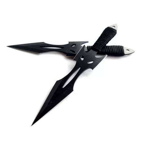 На открытом воздухе маленький прямой меч спрятанный оружие прямая вращающаяся стальная иглы бросает боевые искусства, ива, ива -листья.