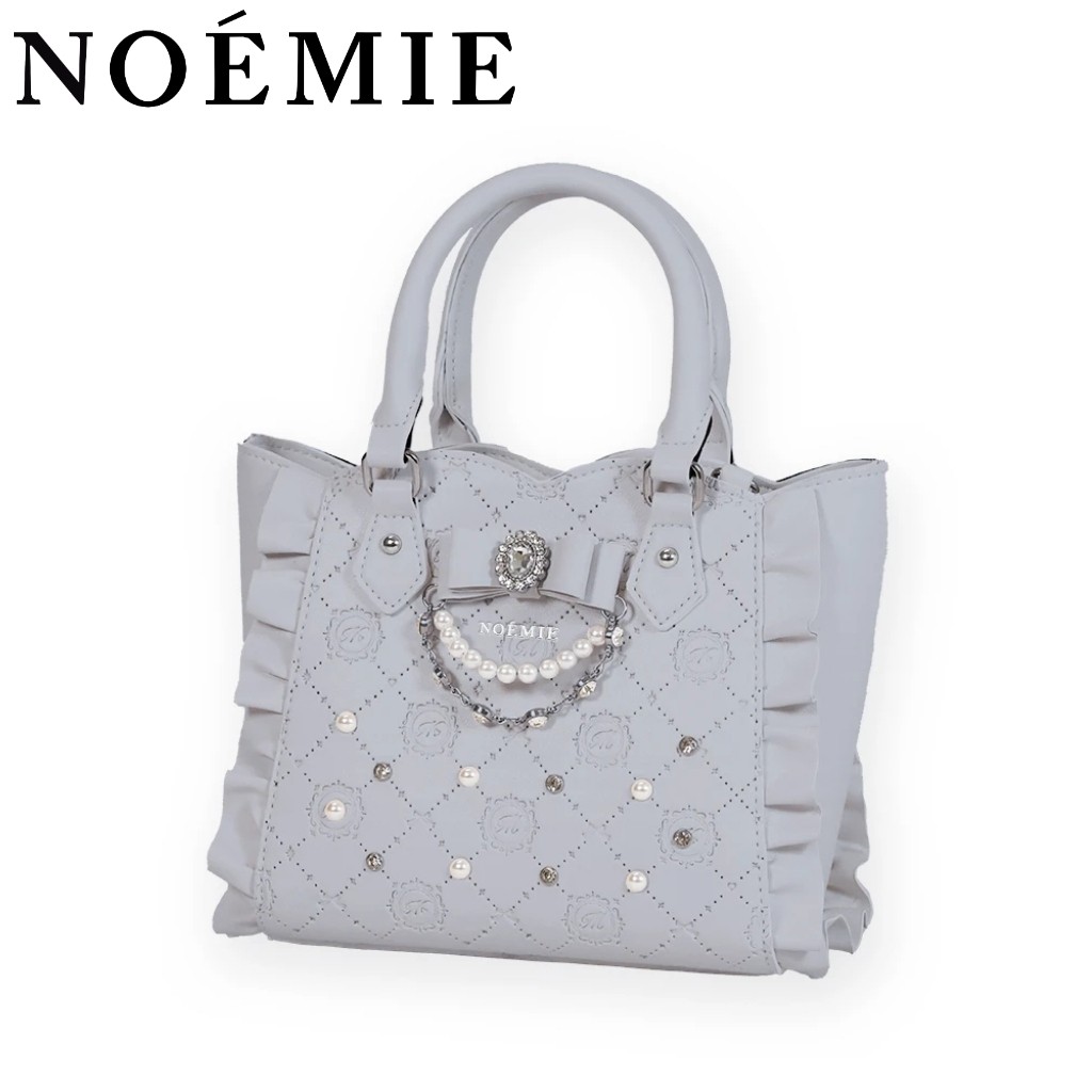 In-stock Japanese NOEMIE· Miss Sakuramaru collaboration shining Jewelry 2way bag, mass-produced Lolita Tote bag