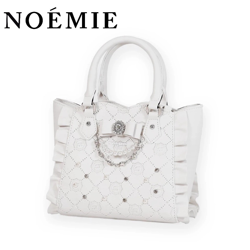 In-stock Japanese NOEMIE· Miss Sakuramaru collaboration shining Jewelry 2way bag, mass-produced Lolita Tote bag