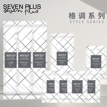 sevenplus style series high-end star hotel boutique B&B inn disposable toothbrush toiletry set