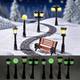 Micro-Landscape Simulated Luminous Street Lamp Model DIY Decoration Accessories Sand Table Scene Landscaping Miniature Ornaments