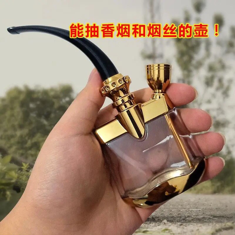 Hookah full set of portable hookah pipe men's tobacco bag pot hookah pipe filter high-end pipe mouthpiece dedicated