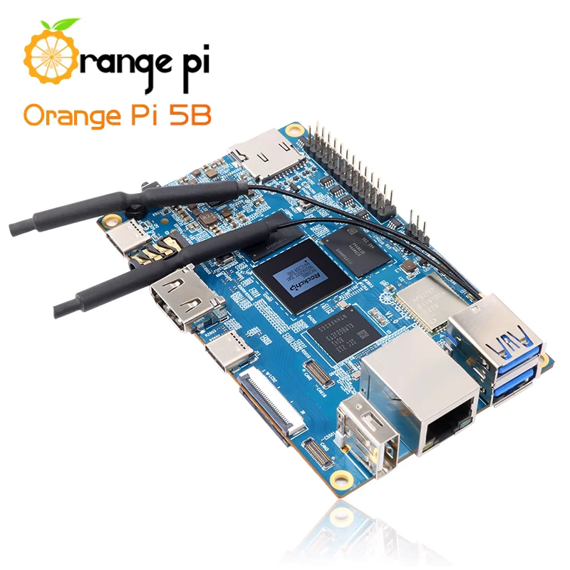 Orange Pi 5B Rockchip RK3588S восьмиядерный 64-битный процессор, различные версии памяти, опционально Orange Pi